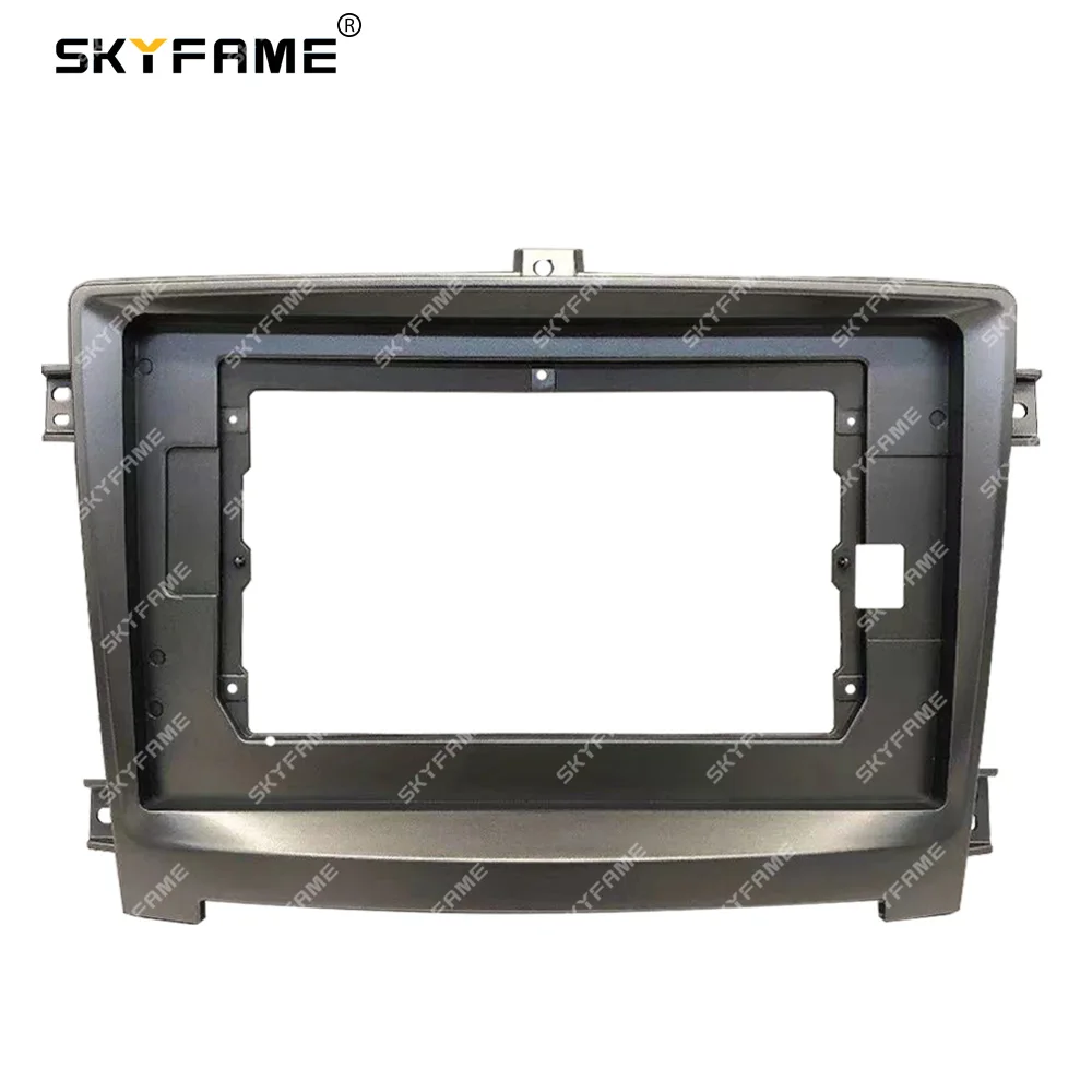 SKYFAME Car Frame Fascia Adapter Canbus Box Decoder Android Radio Dash Fitting Panel Kit For Hawtai Santa Fe 7