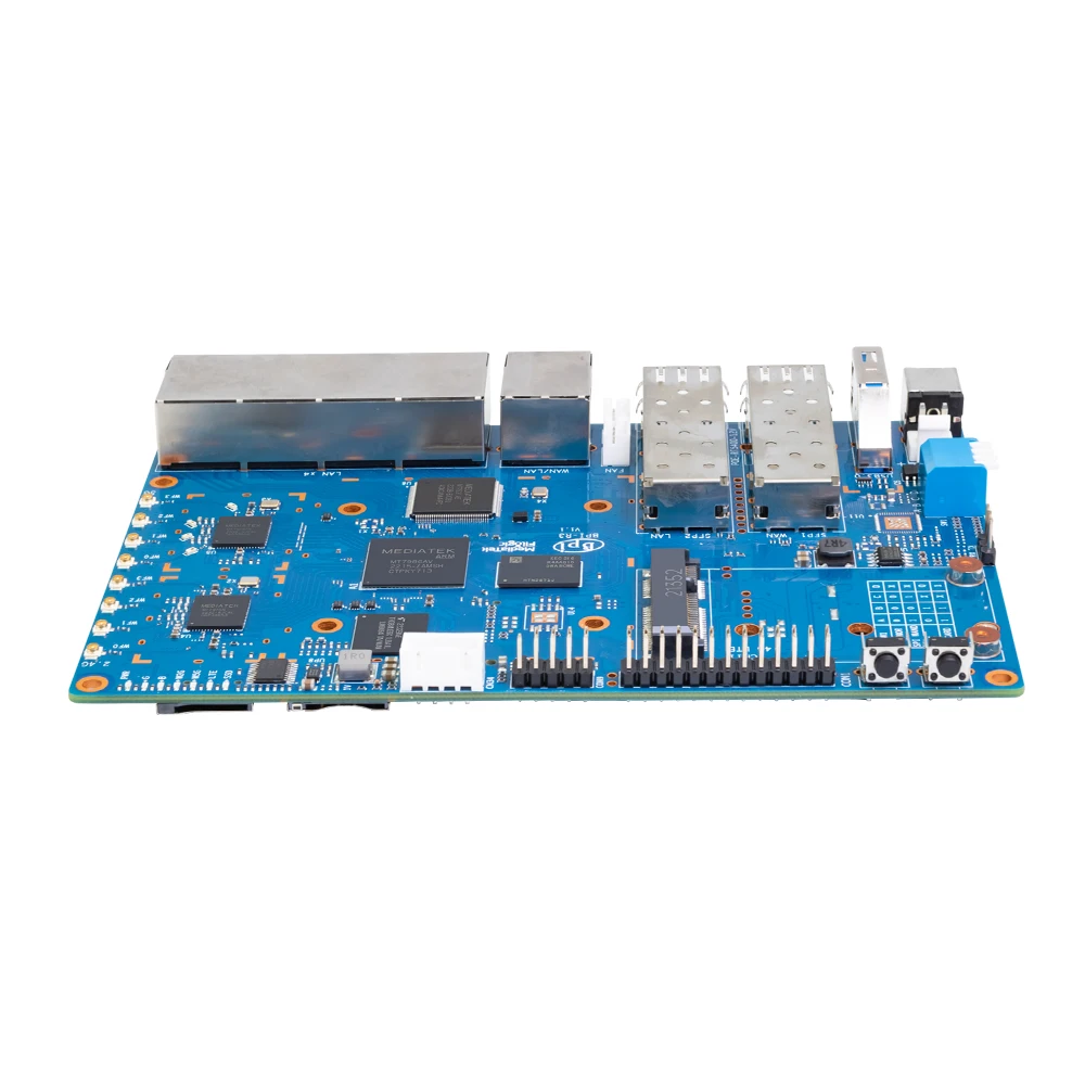 Banana Pi Bpi-r3 Mediatek Mt7986 Quad Core Processor Motherboard 2g Ddr4 8g Emmc Flash Openwrt Open Source Smart Router Board