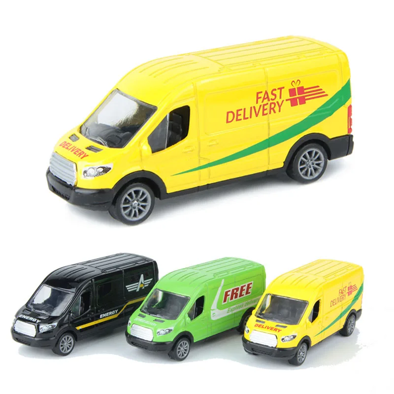 

1: 36 alloy pull back van transport vehicle model,simulation express car toys,children's toy gifts,wholesale