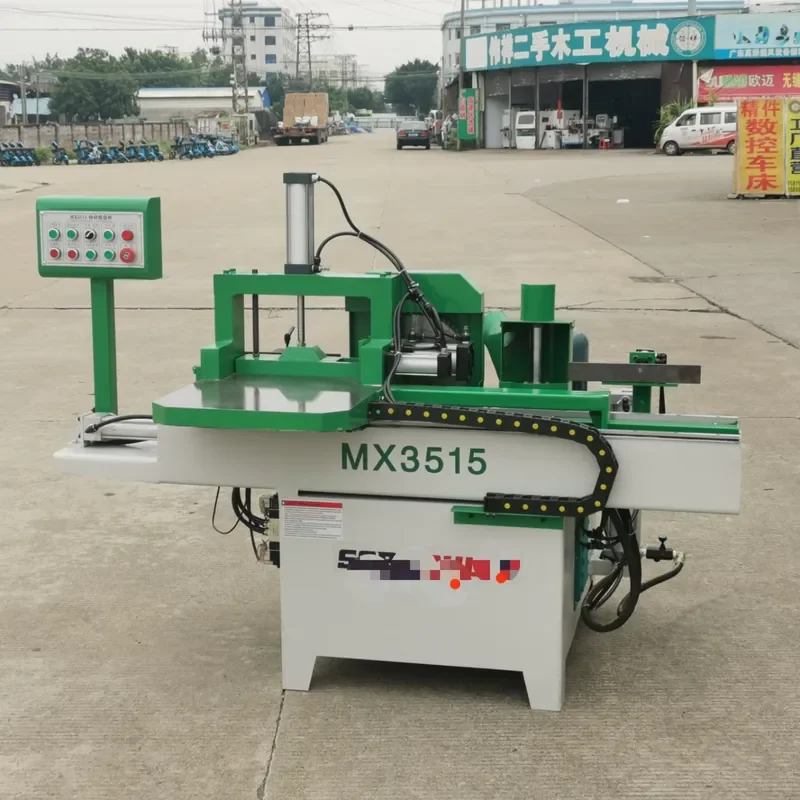 Grafting Machine with a Combing Machine and Butt Jointer for Short Timber Splicing Woodworking Comb Tenon Saw Finger Joint