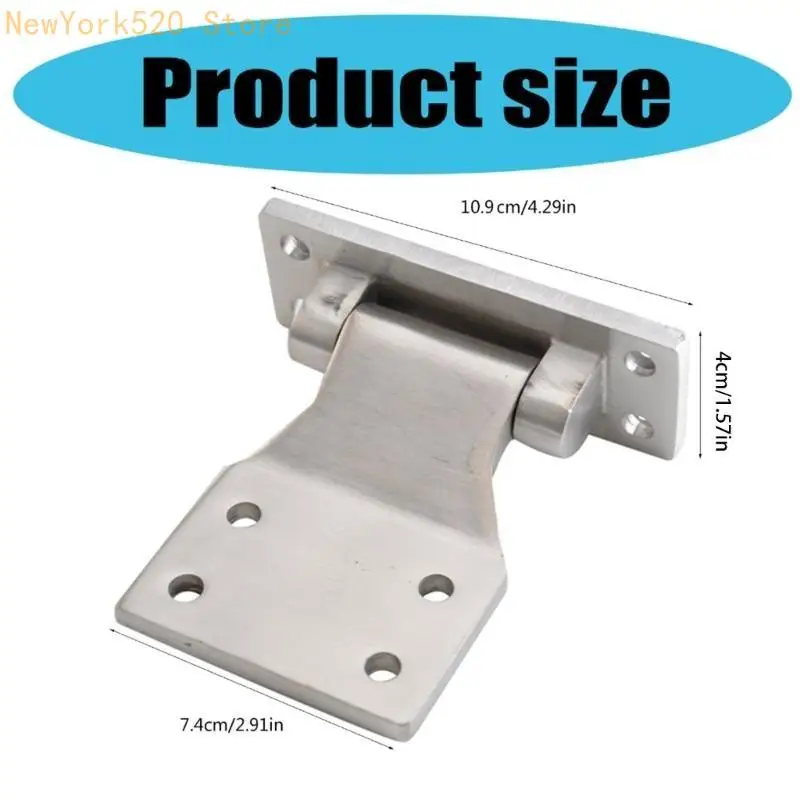 Precisions Casting Stainless Steel Door T Type Hinge Folding Hardware Enduring N84C