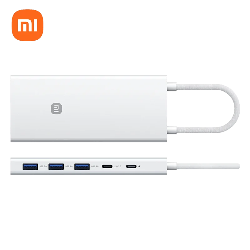 

Оригинальная док-станция Xiaomi Type-C 10-в-1, разветвитель с высокой передачей, USB-адаптер, интерфейс HDMI 2.0 для нескольких устройств