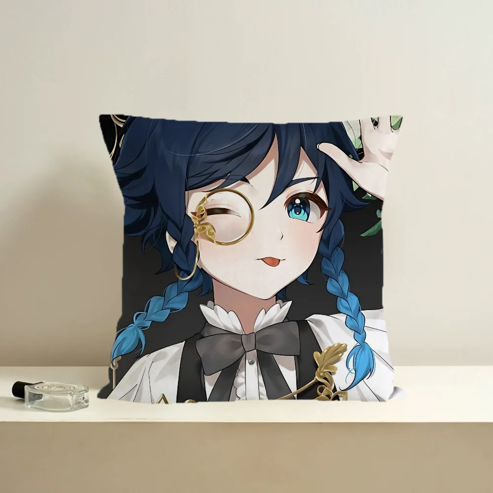 غطاء وسادة مزخرف للمنزل والديكور من جينشين إمباكت فينتي لوسائد النوم وسائد تزيين الغرفة #6