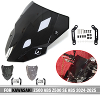 For Kawasaki Z500 ABS Z500 SE ABS 2024 2025 Motorcycle Accessories WindScreen Visor Viser Windscreen Windshield Shield Bracket