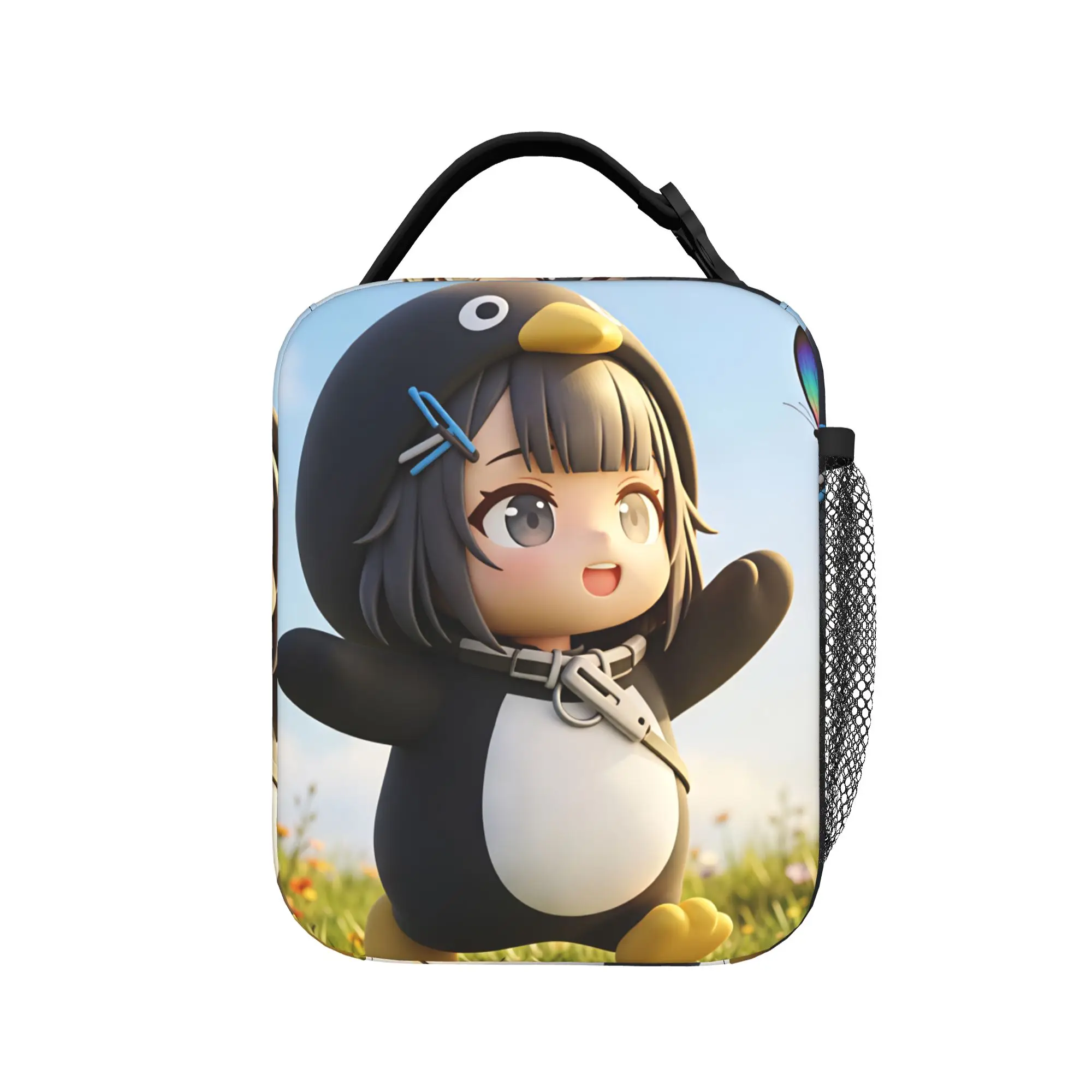 Gugu Gaga Penguin  Lunch Bag  Travel Lunch Box For Child Leisure Graphic  Thermal Lunch Bags Waterproof Convenient Cooler Bag