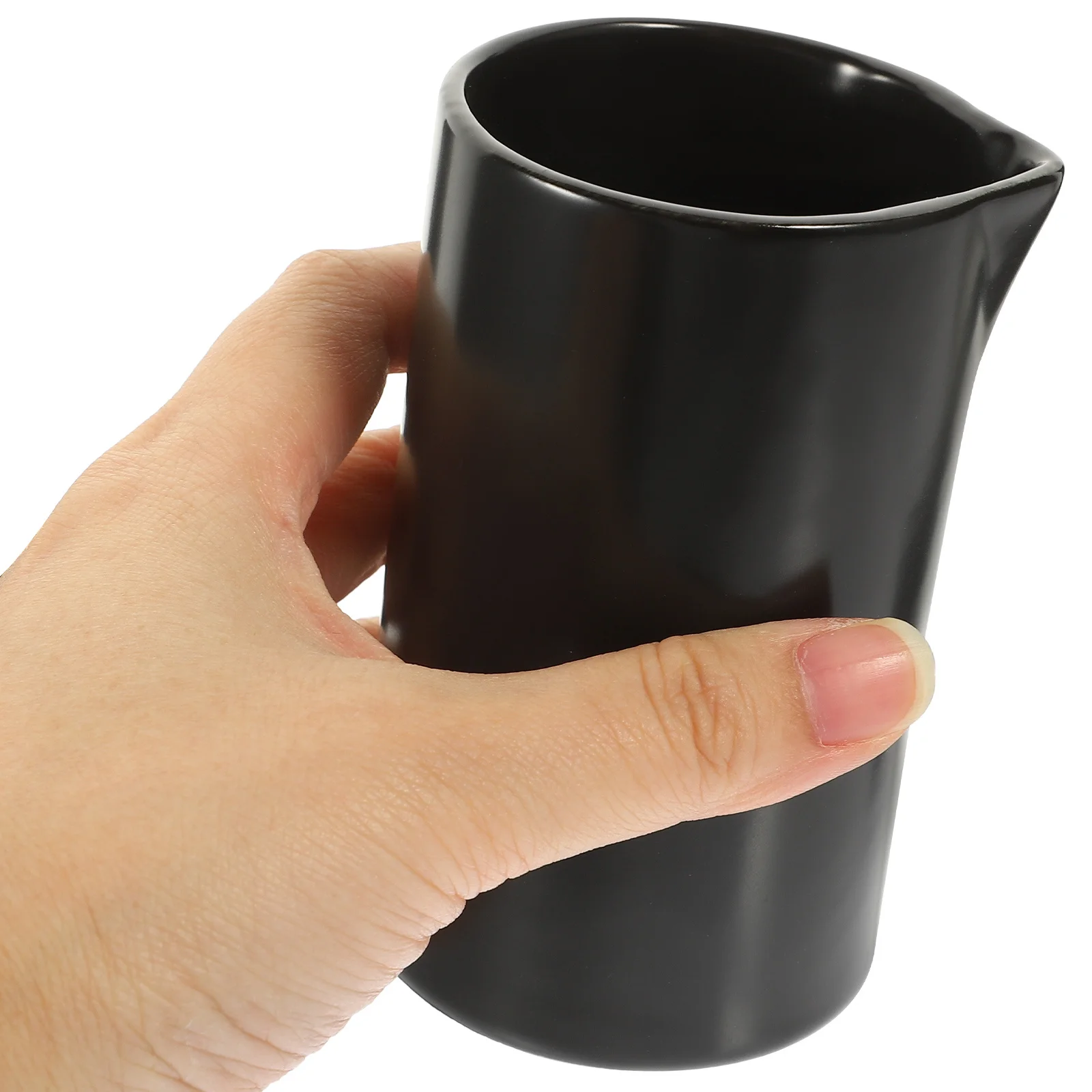 

Ceramic Milk Pitcher Mini Stylish Sauce Dispenser Household Jug Coffee Kettle Pouring Creamer Cup for Home Restaurant