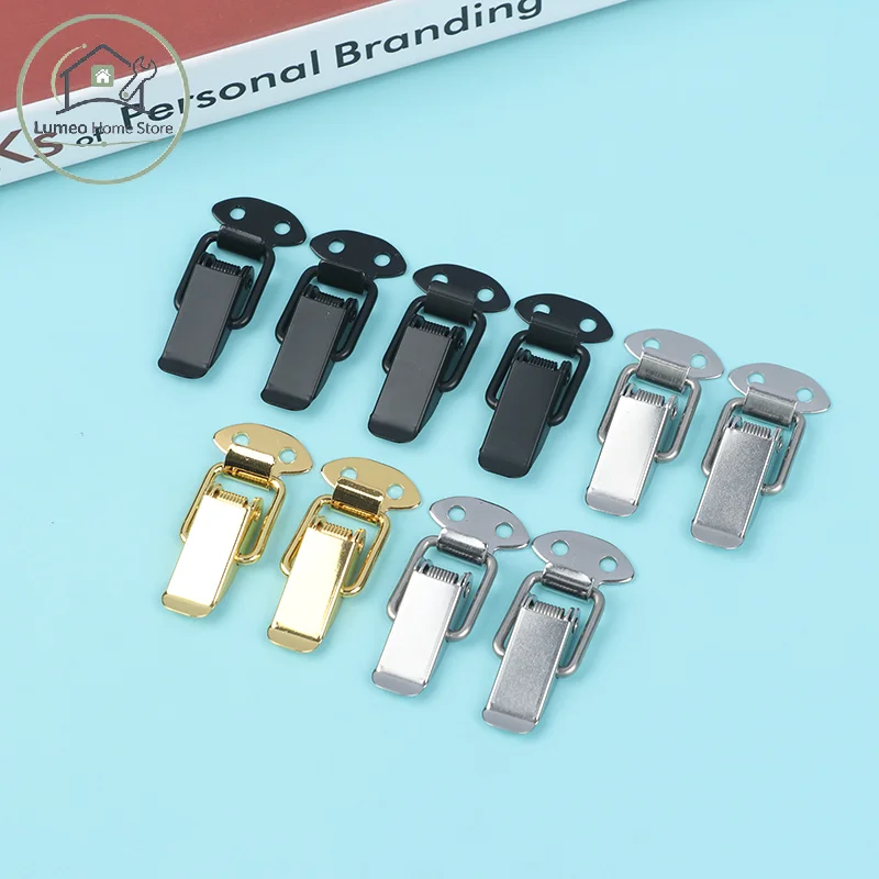 2PCS Snap Lock Toggle Latches Spring Loaded Clamp Clip Case Box Latch Catch Toggle Tension Lock Lever Clasp Closures Crate Lock