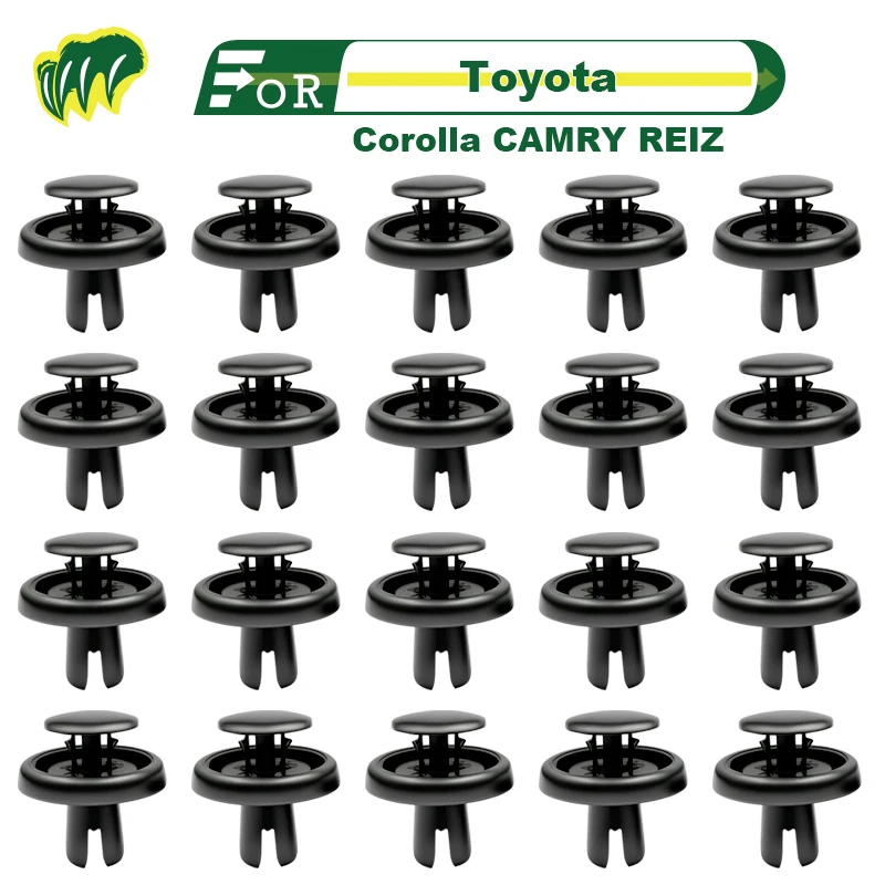 

For Toyota Corolla CAMRY REIZ Car Door Interior Fender Trim Panel Retaining Clips Rivets Plastic Fixed Fastener