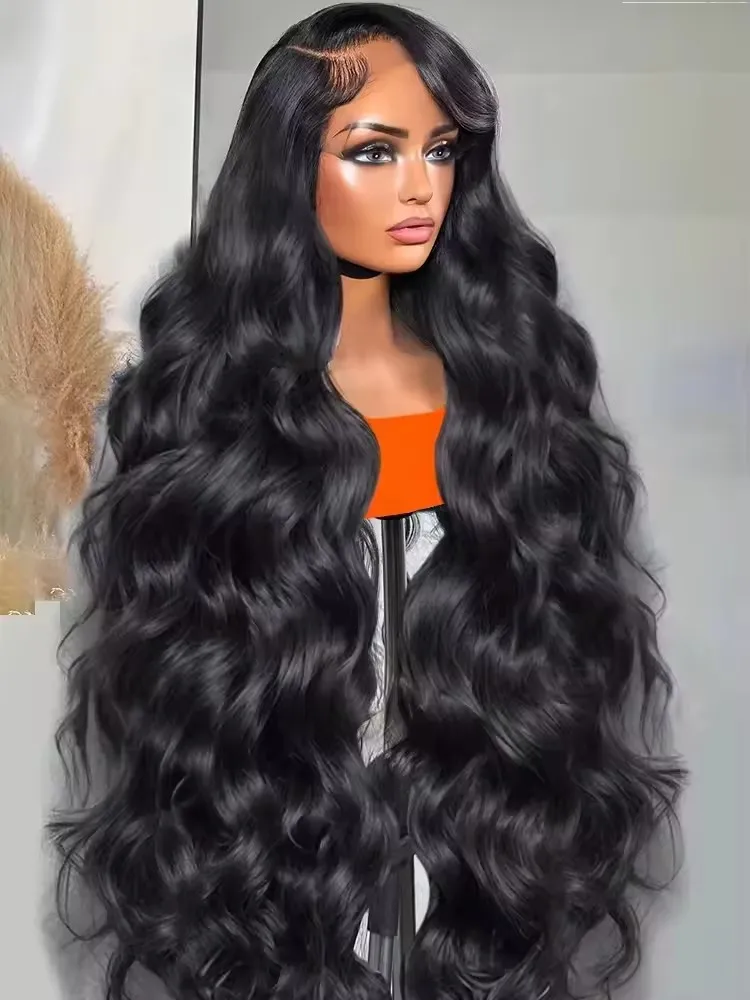 

180% HD Transparent Body Wave Lace Front Wig Brazilian 13x4 13x6 Lace Front Human Hair Wigs PrePlucked For Women 5x5 Closure Wig