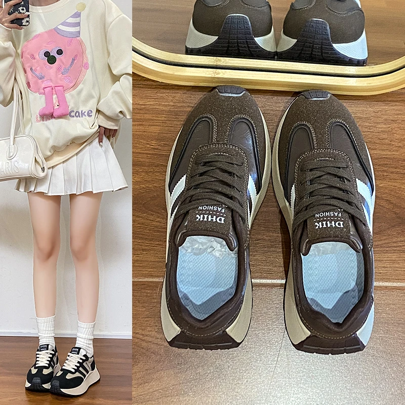 

New Fashion Casual Dad Shoes Outdoor Leisure Sports Shoes Anti-Slip and Wear-Resistant BN023