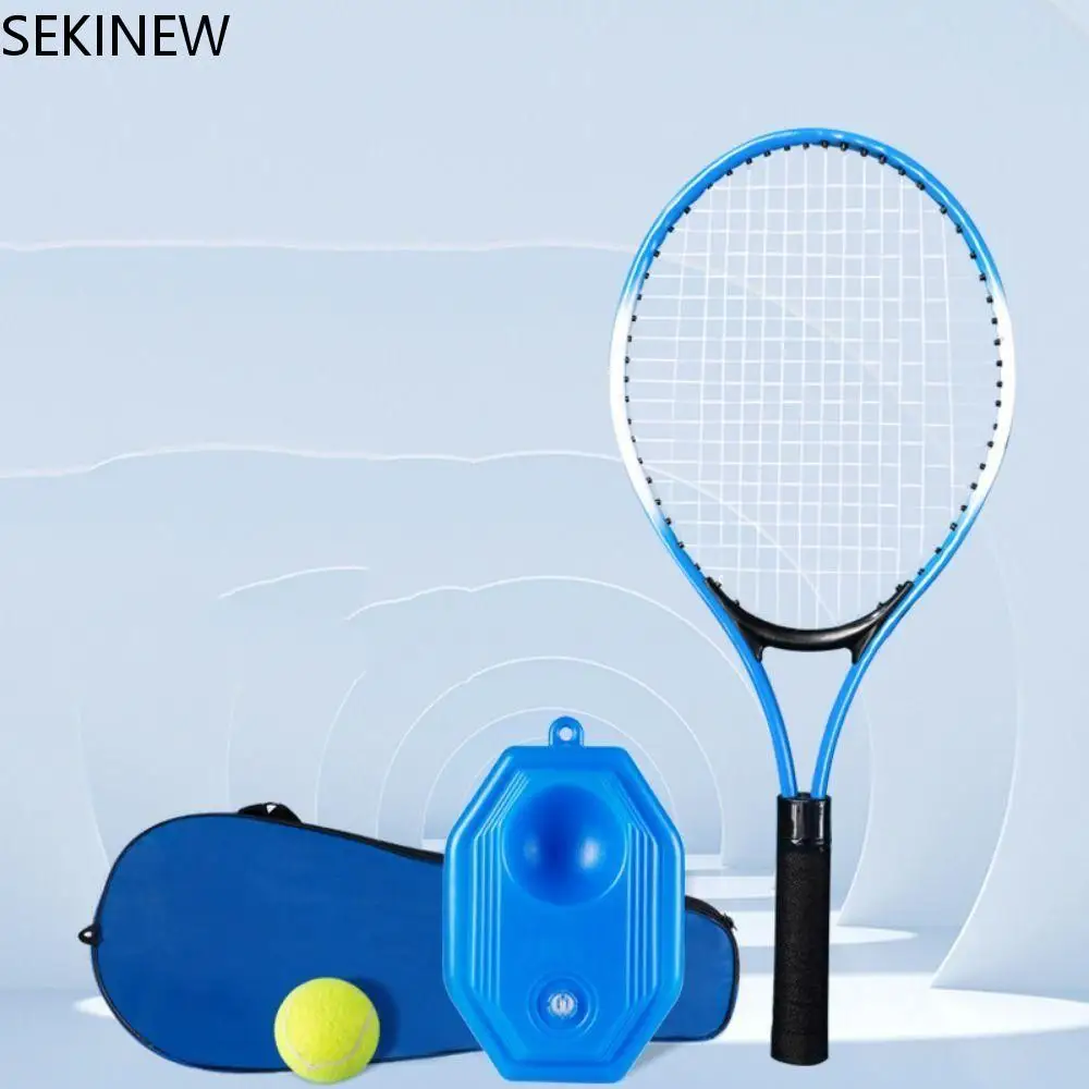 

Single Tennis Racket Set for Kids Portable Lightweight Sports Game Toys Shock Absorbing 23inch Tennis Racquets Set