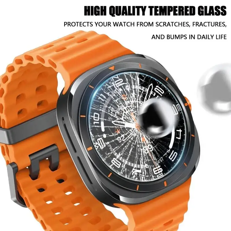 Displayschutzfolie für Samsung Galaxy Watch Ultra 47 mm, gehärtetes Glas, Schutzfolie für Samsung Watch 7 40 mm 44 mm Schutzfolie – Detail 10