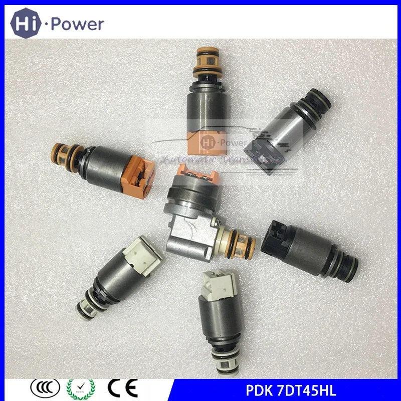 

7PCS PDK 7DT45HL 7 Speed Transmission Solenoid Kits For or Porsche 911 Palamela Maca Cayenne Car Accessories