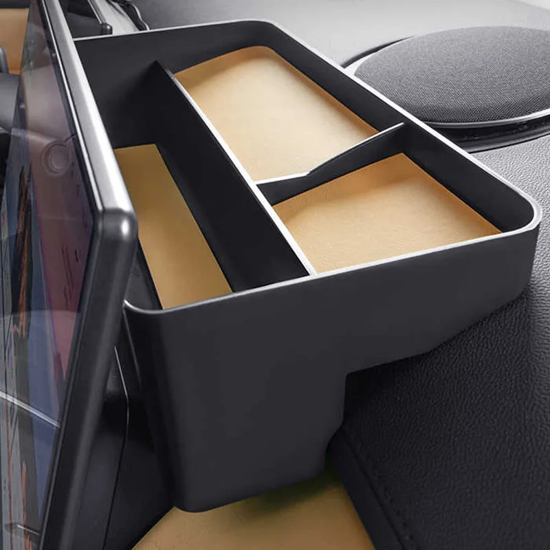 لجيلي غالاكسي ستارشيب 7 EM-i 2024 2025 وحدة التحكم المركزية المنظم صندوق تخزين غير قابل للانزلاق صينية مخصصة خلف شاشة المعلوماتية