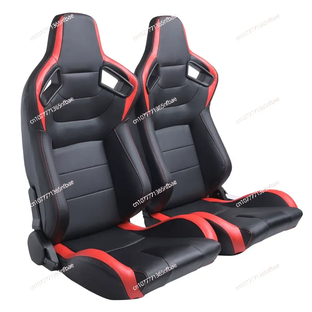 

Car seat modification racing simulation sports car PVC leather adjustable