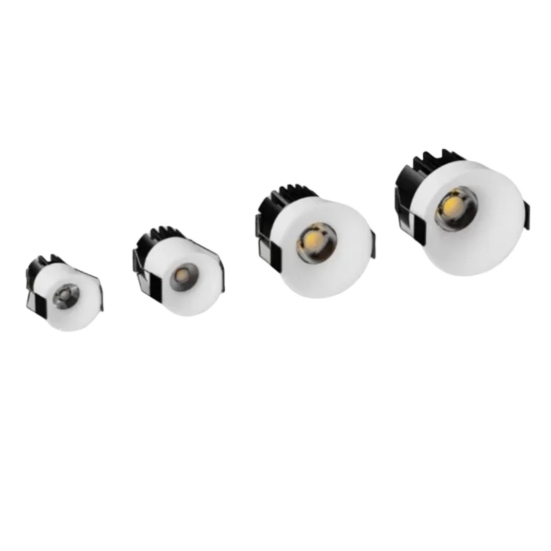 

MINI Round Dimmable LED COB Spotlight Ceiling Lamp AC85-265V 5W7W9W12W15W18W Aluminum Recessed Downlight Indoor Lighting