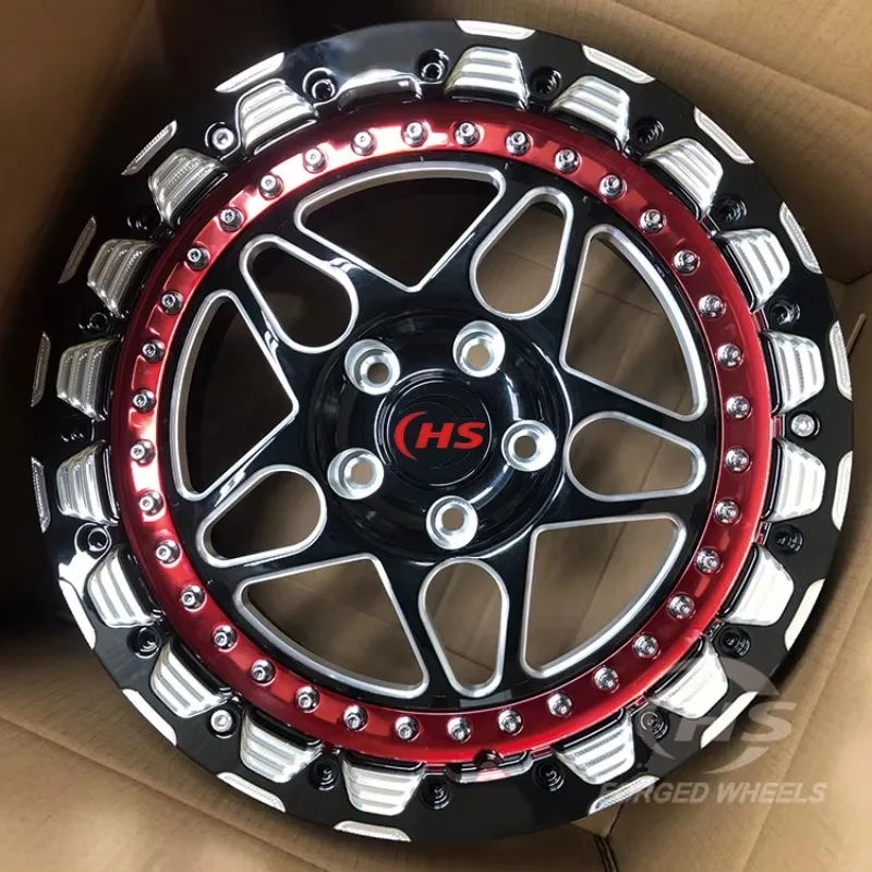 

Hot SalesForged Wheels 17 18Inch Beadlock Rims 5x120 5x114.3 5x112 for Drag Racing Dodge Charger Challenger SRT Hellcat Jailbrea