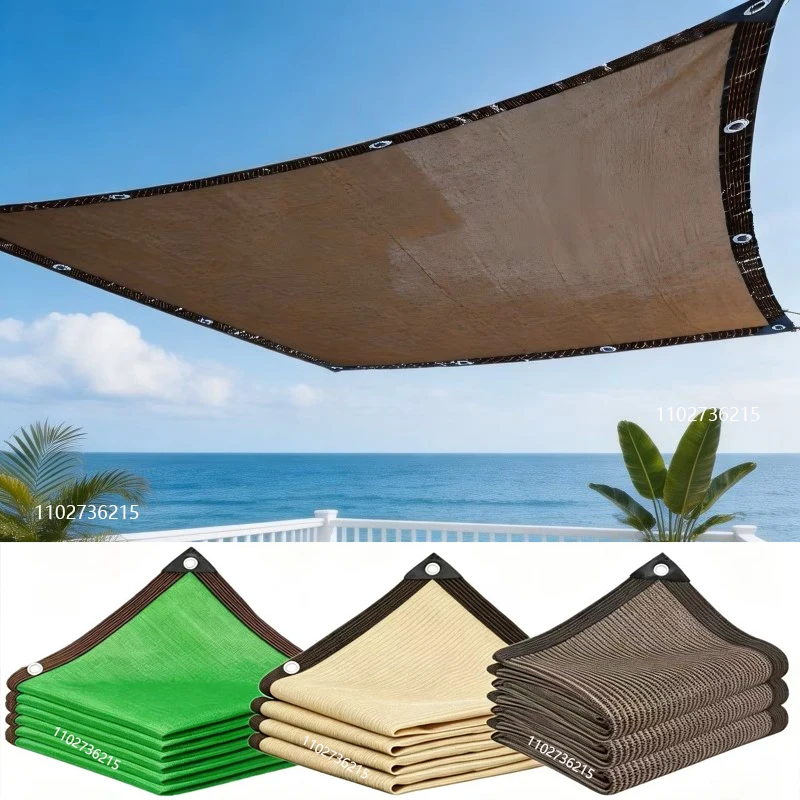 Multi Colored Garden Shade Net, Terrace Shade Net, Camping Shade Net, UV Resistant, High-Density Polyethylene Sunscreen Cloth