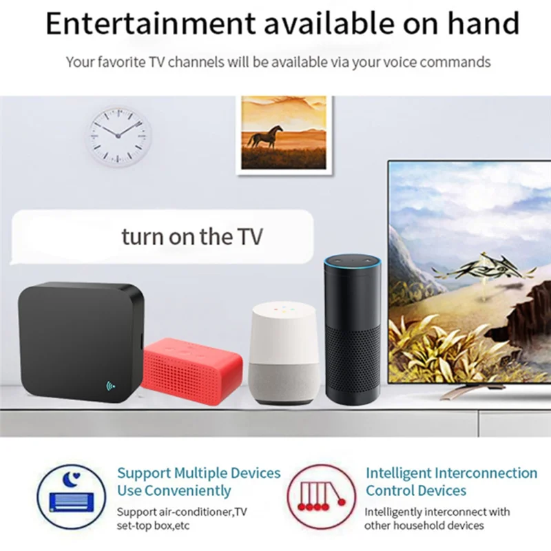 AT12 Smart Remote Control Поддержка освещения телевизора Google Home Пульт дистанционного управления от Smartlife