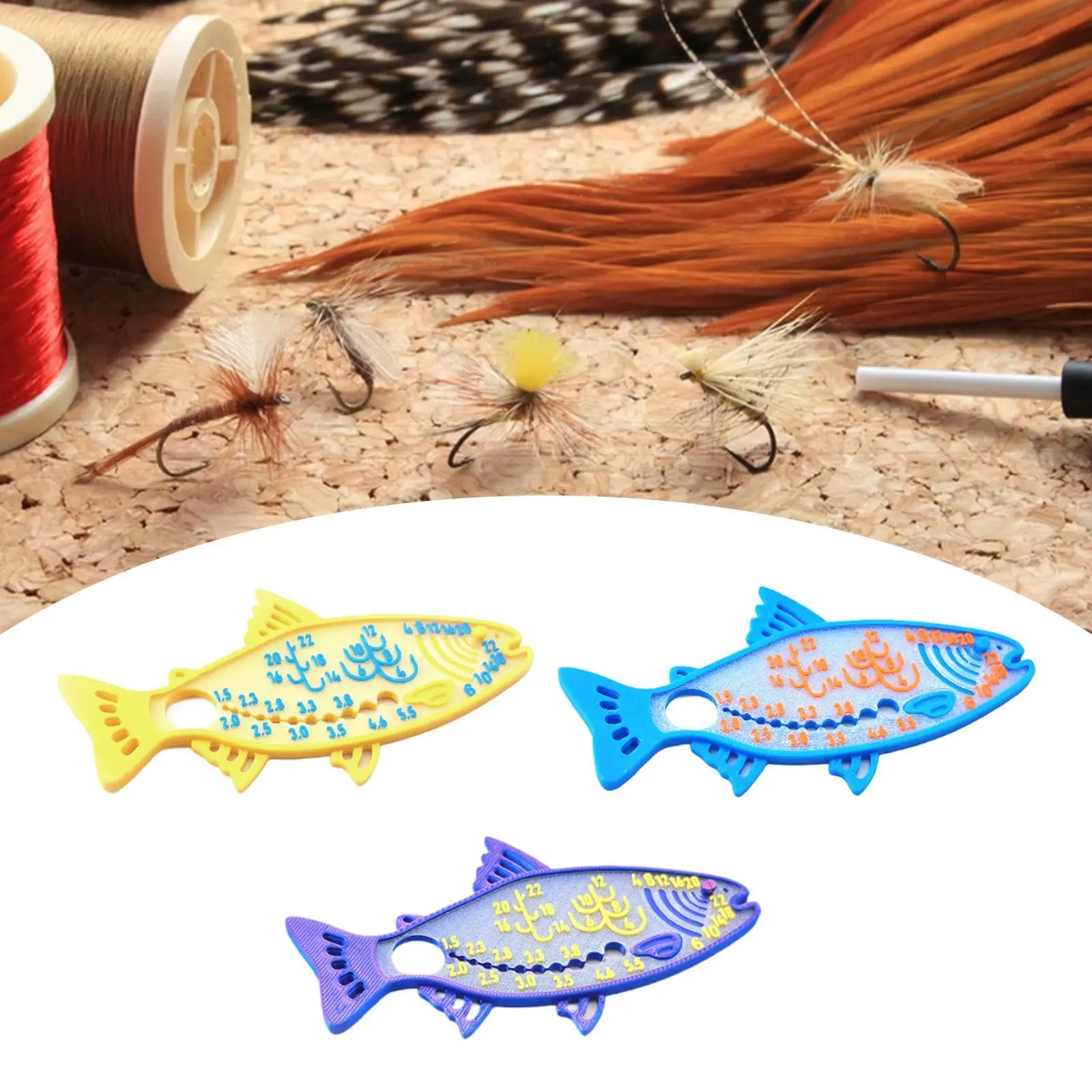 أداة ربط الذبابة، جهاز قياس هاكل ربط الذبابة، عملي، مدمج، قياس