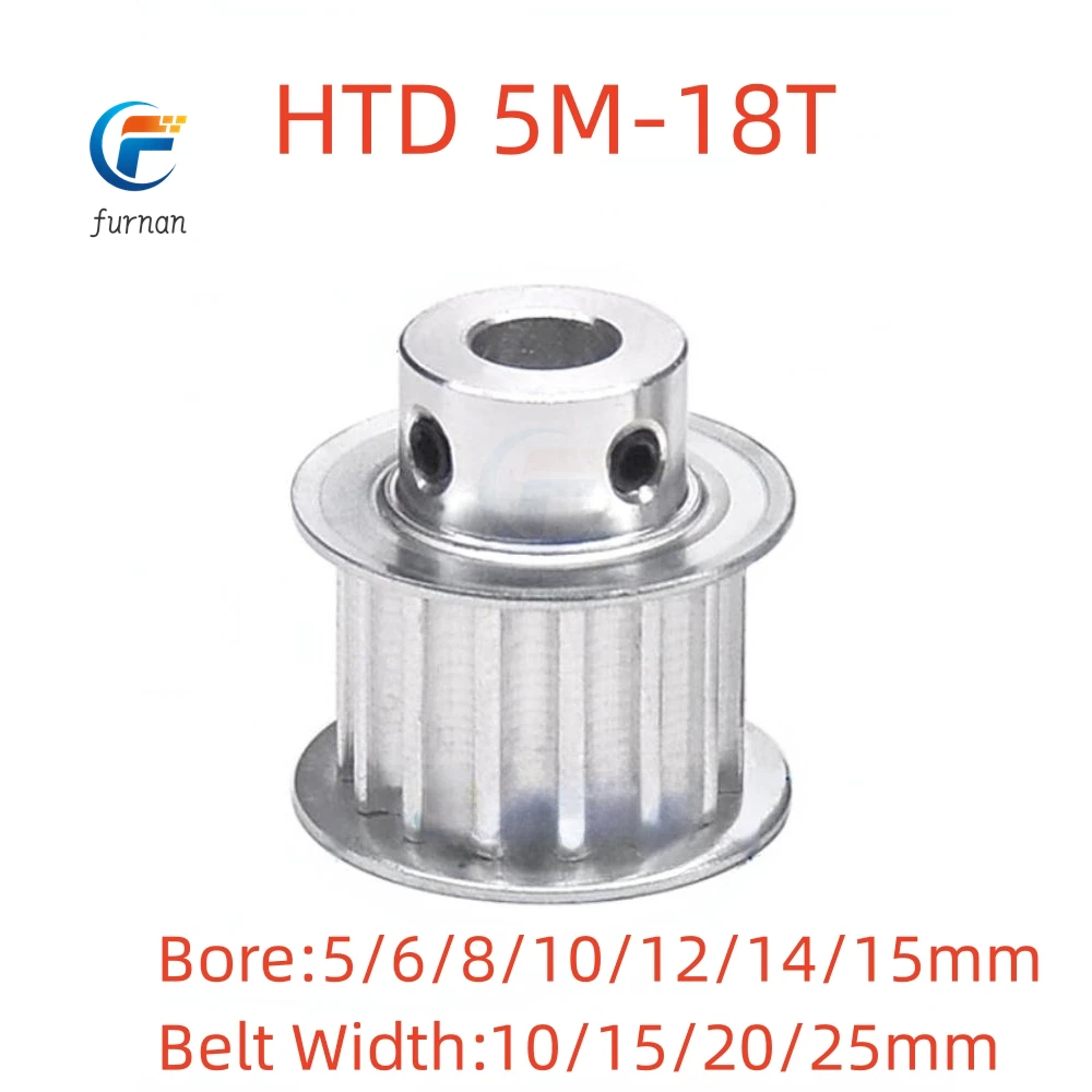 BF Type 16Teeth HTD 5M Timing Pulley Bore 5/6/8/10/12/12.7/14mm for 10/15/20/25mm Width Belt Used In Linear Pulley 5GT