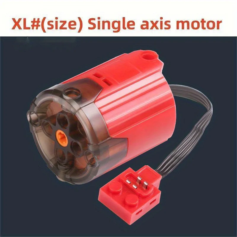 Elektrische Motor Set die Auto Fernbedienung Batterie Box Schalter mit Led-Licht Power Funktion MOC Bausteine Autos Motor Spielzeug – Detail 3