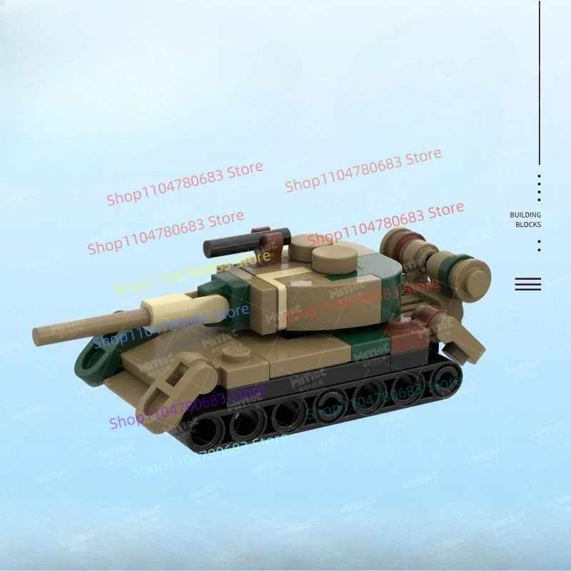 

MOC Новые военные строительные блоки, куклы, мини-куклы, армейские игрушки для легких танков 59, коллекция подарков и украшений.