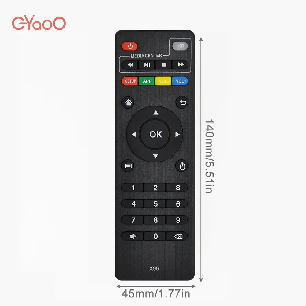 X96 Mini Replaced Universal Android TV Box Remote Control For MXQ Pro 4K T95M T95N T95X MX9 H96 H96 Pro+ Android TV Box