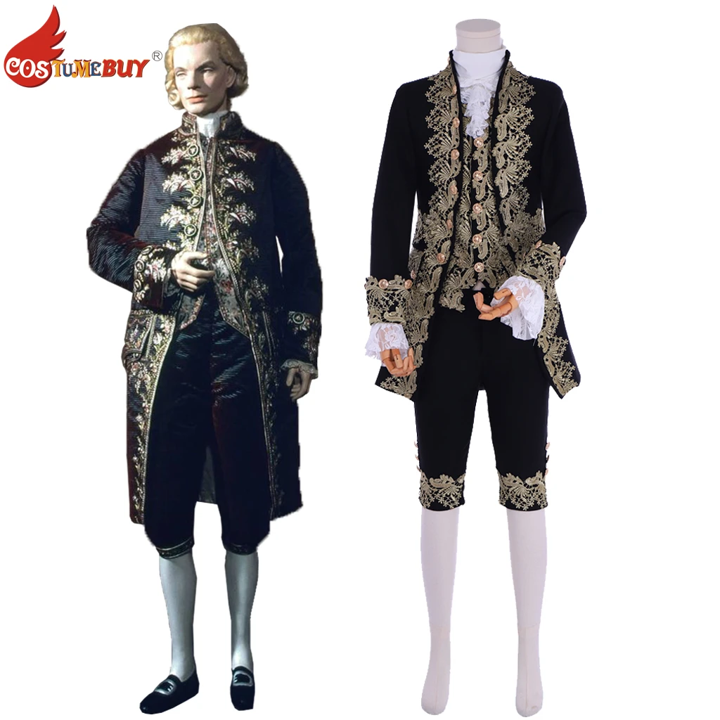 18th Century Rococo Men's Suit Court Nobleman Prince Costume European Vintage Suits With Jacket Vest Pants-Custom Made