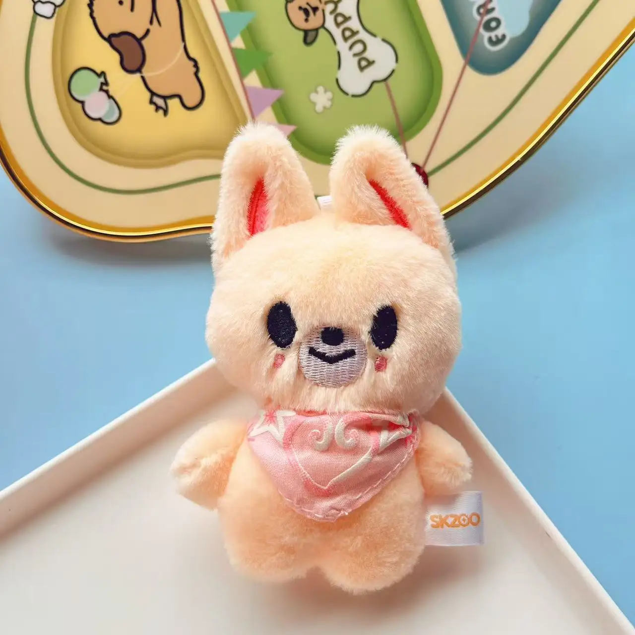 Nuovo SKZOO Stray Kids 10cm Portachiavi bambola di peluche Creativo Piccola bambola Ciondolo Borsa bambola carina Ciondolo Regalo festival per bambini