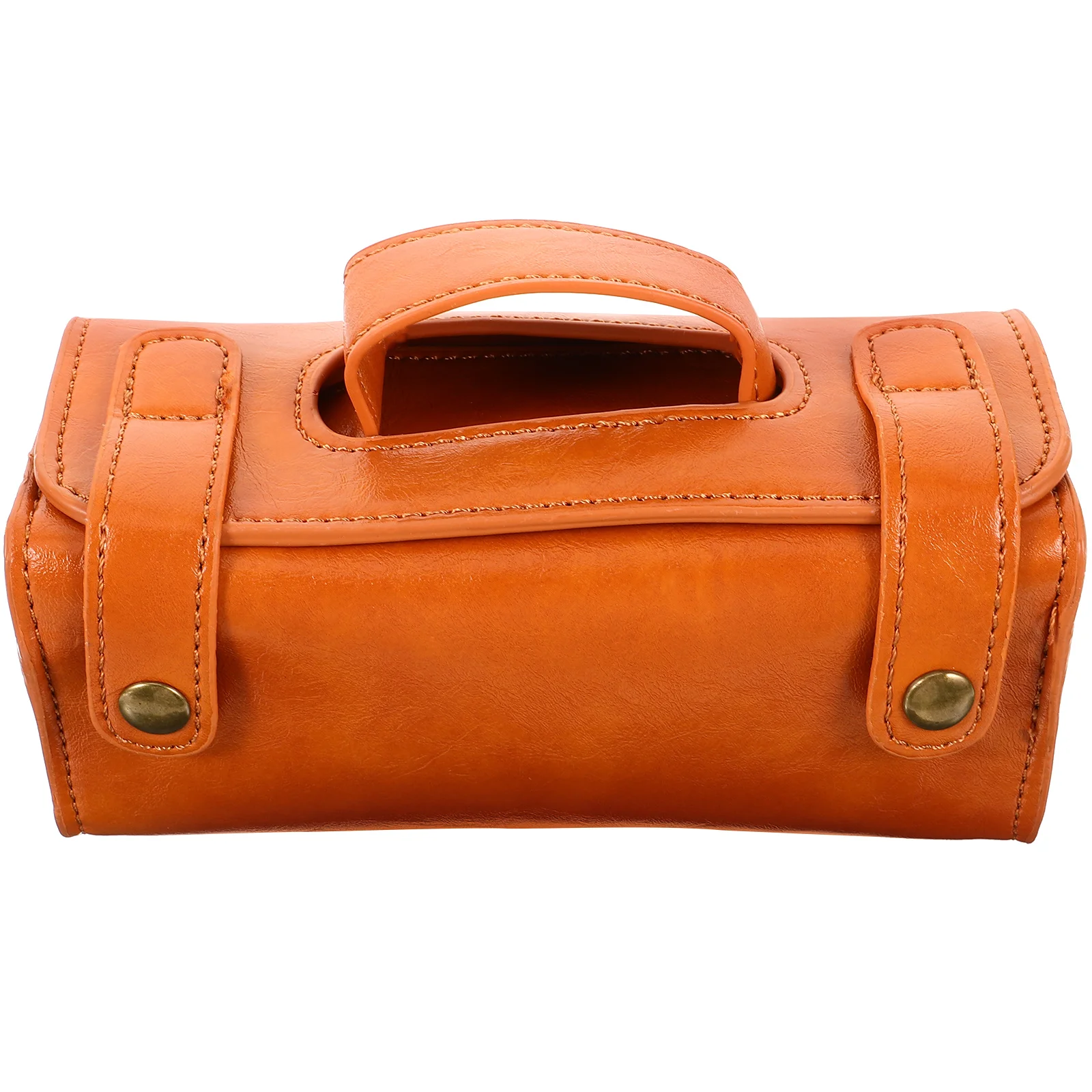 

Black Travel Toiletry Bag Spacious PU Razor Case Protective Cover Solid Material Shaver Mens Storage Wash Bag