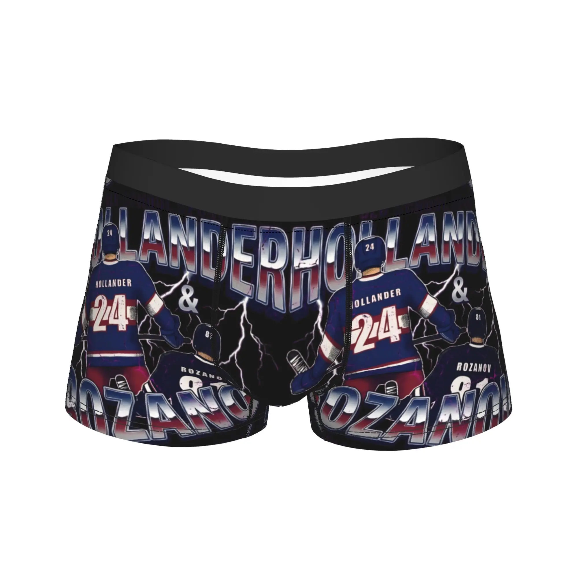 

Hollander 24 Rozanov 81, ретро-хоккейное нижнее белье, дизайнерские боксеры, Лидер продаж, мужские трусы, сексуальные мягкие шорты, трусы, подарок