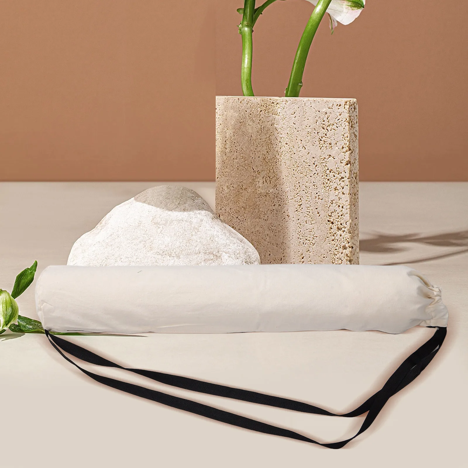 

Yoga Mat Carrier Bag Large Capacity Oxford Drawstring Closure Lightweight Tote For Mats Bolsters Accessories Storage Yoga Bag