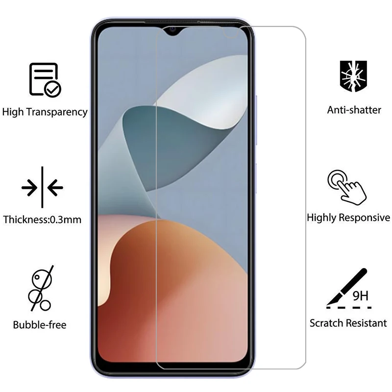 Защитная пленка для экрана zte blade a34 a54 защитное закаленное стекло на bladea34 bladea54 a 34 54 34a 54a стекла zteblade Фото №2