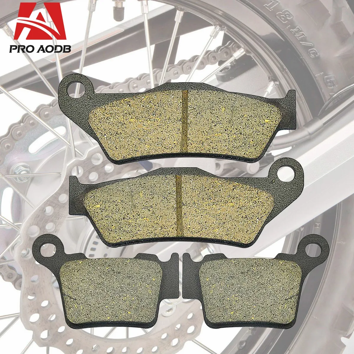 For Husqvarna Motorcycle FC FE TC TE 85 125 250 300 350 450 2014 2015 2016 2017 2018 2019 2020 2021 2022 Front Rear Brake Pads