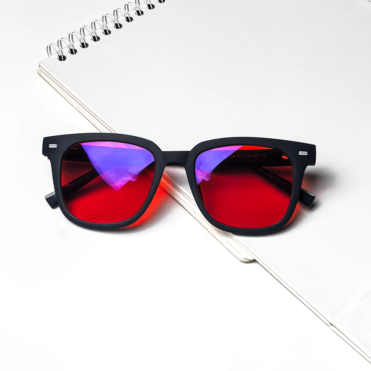 SHINU TR90 Rahmen Better Sleep Rote Gläser Brille Blaues blockierendes Licht Brille Computer Gaming – Detail 14