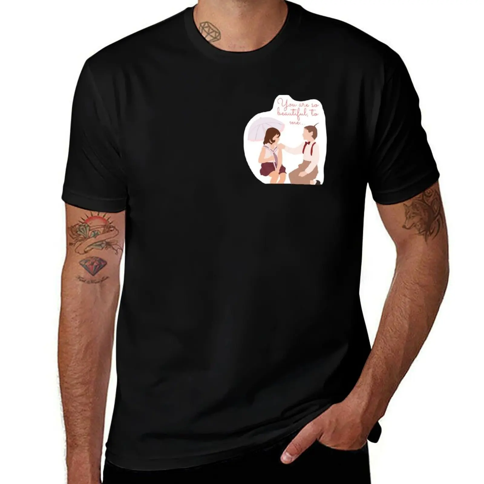 

The Little Rascals Alfalfa and Darla T-Shirt t shirt custom print t shirt man casual t shirts for man pack cotton T-Shirt