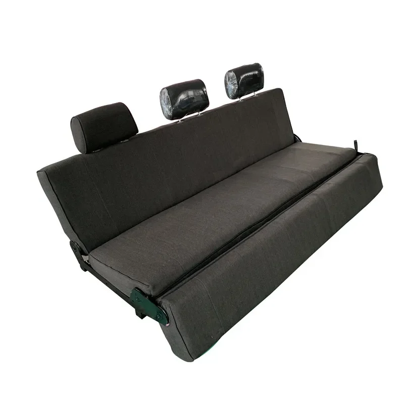 HWhongRV New Design Camper Van Bench Seat Bed With Sliding And Fall Down Backrest