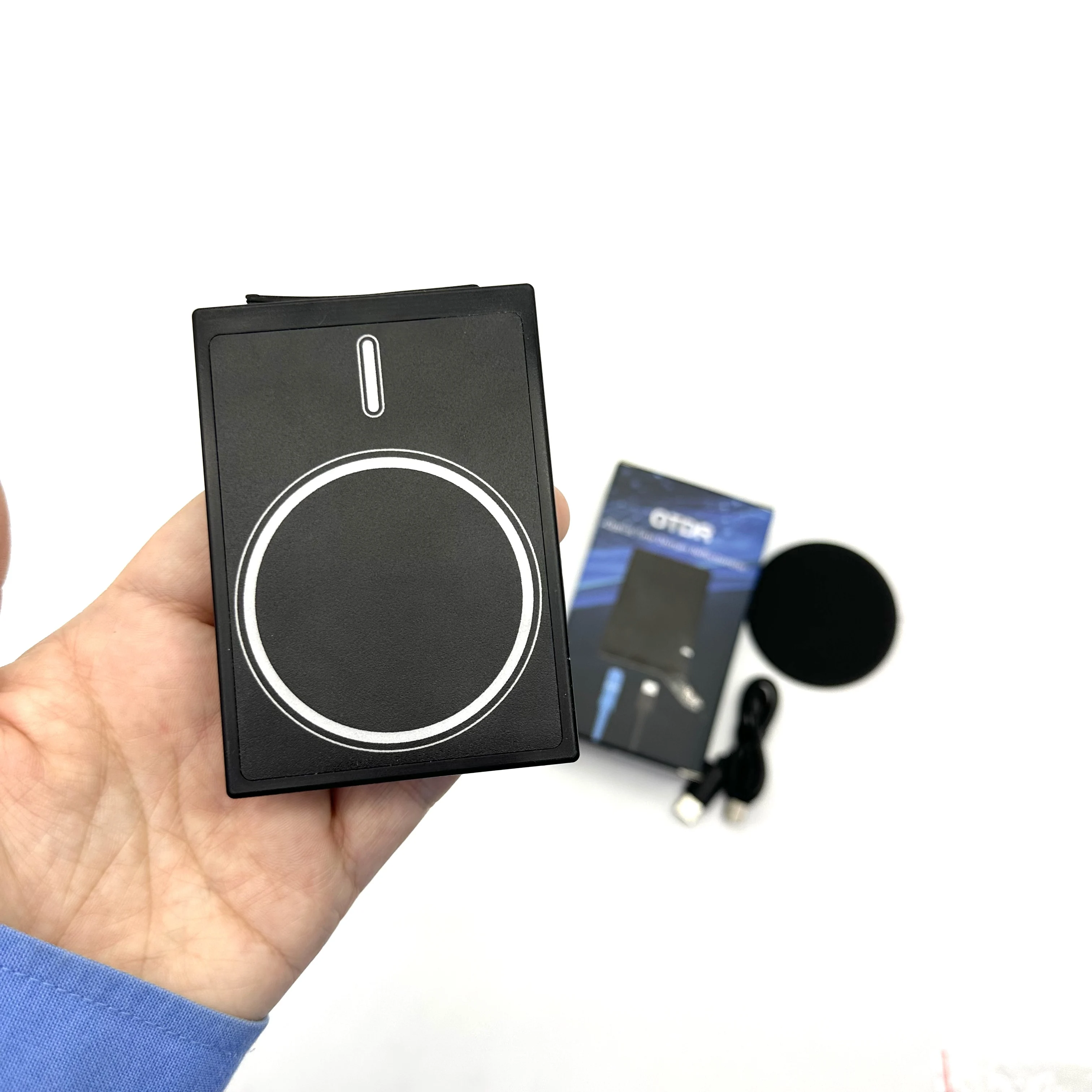 BJ200 OTDR Box 1550nm / 1650nm Fiber Live Test 20dB USB Type-C Test Range 500m~60km Pulse Width 3ns~10us, Android APP Operation