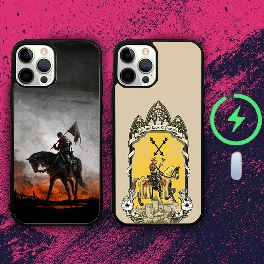 

K-Kingdom Comes D-Deliverances Phone Case For iPhone 16e,16,15,14,13,12,11,Plus,Pro,Max,Mini Magsafe Magnetic Wireless Charging