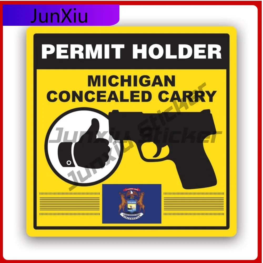 

Michigan Concealed Carry Scratch Resistant Fade Resistant Anime Style For Car Body Motorcycle Helmet Removable Easy To Remove