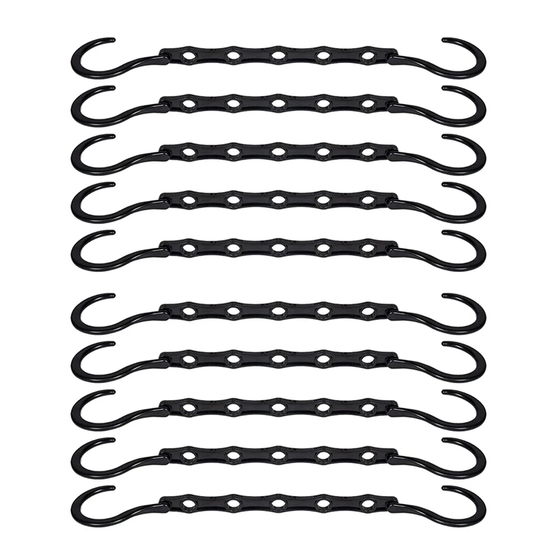 10 Pack Hanger Organizer appendiabiti per armadio organizzatore per camicie appendiabiti salvaspazio