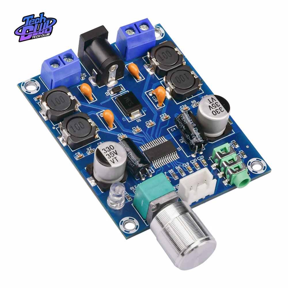 TPA3118D2 Stereo Power Amplifier Module DC 12V 24V 28V Dual Channel 20W*2 HD Edition Audio Amplifier Board for Power Accessories