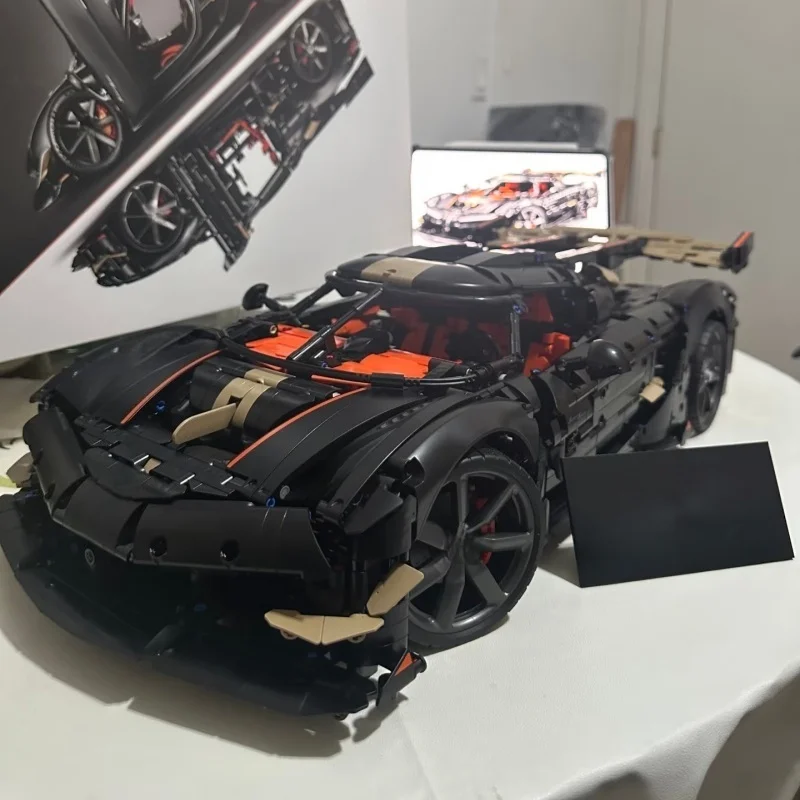 מכונית מרוץ V8 טכנית
