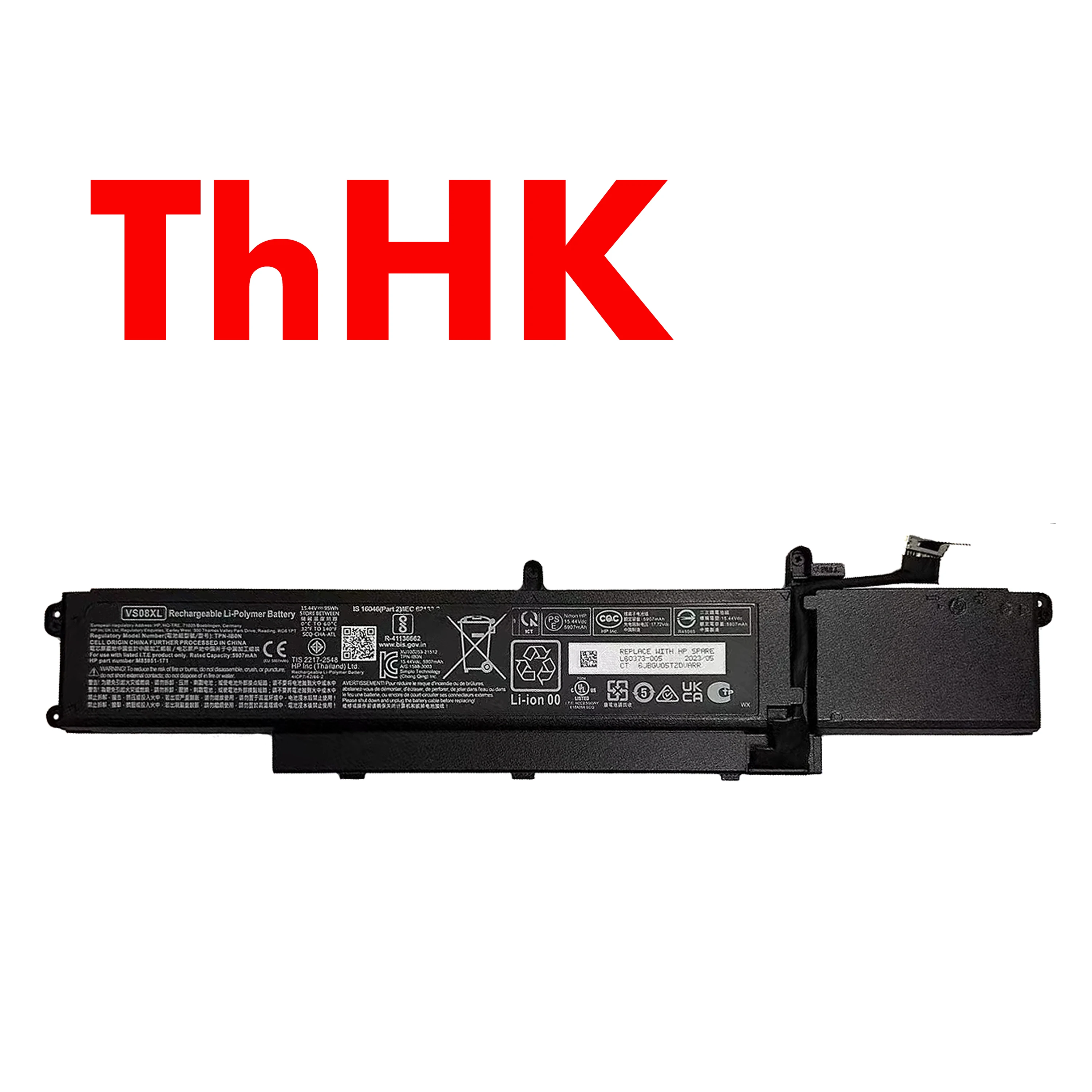 Genuine Original 95Wh VS08XL VSO8XL TPN-IB0N TPN-DB1F M85951-171 M86087-001 Battery For HP ZBook Fury 16 G9 G10 G11 Mobile Works