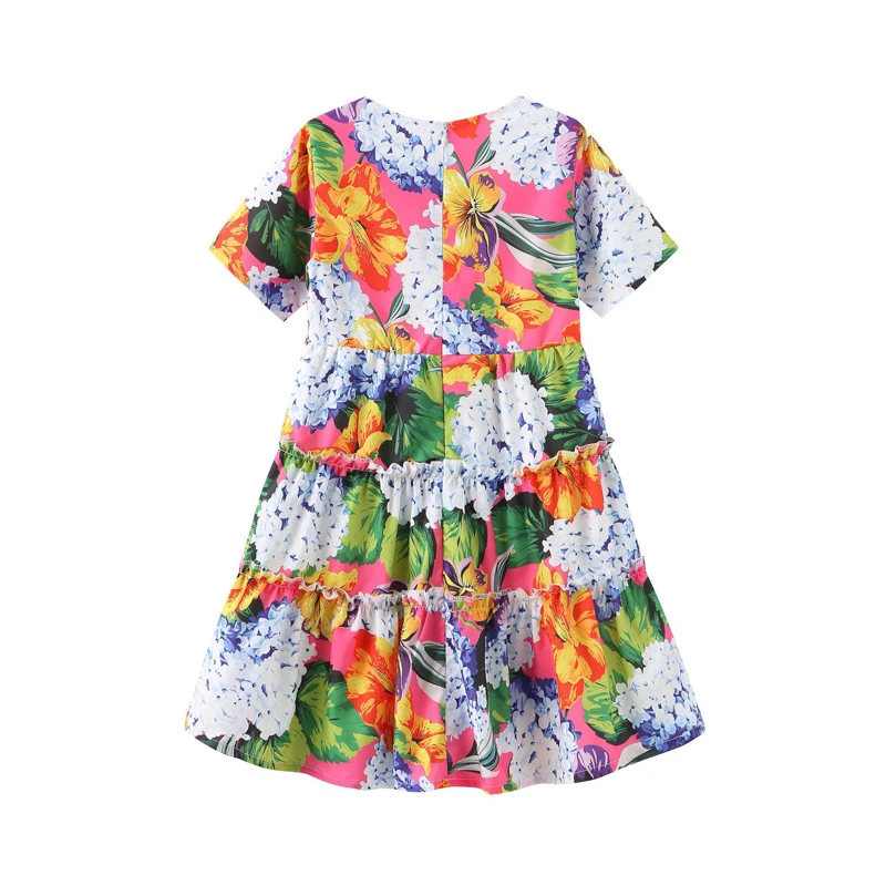 2023 bambini Costume abiti per ragazze bambini vestito da festa palla cresciuto Vestido Infantil Menina principessa Vestido ragazza abbigliamento