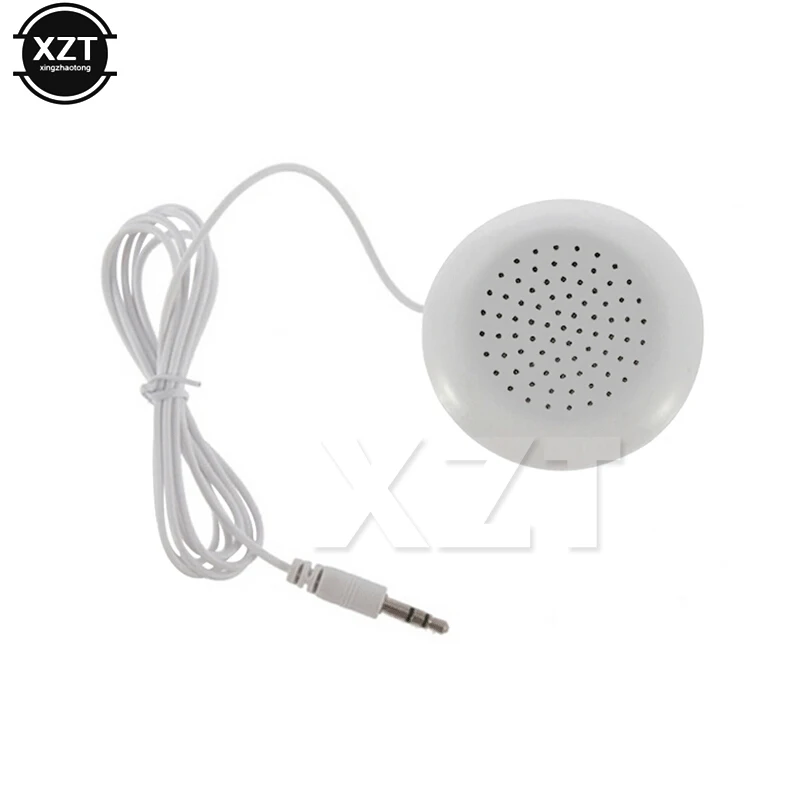 Universal Mini White Neck Pillow Speaker For MP3 MP4 Player Radio For iPod Phone Xiaomi