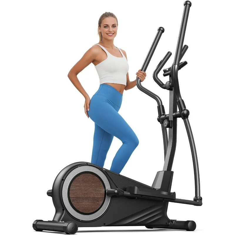 home.Elliptical Exercise Machine, Elliptical Machine for Home,16 Resistance Levels, 400LBS Loading Capacity, Support Kinomap APP