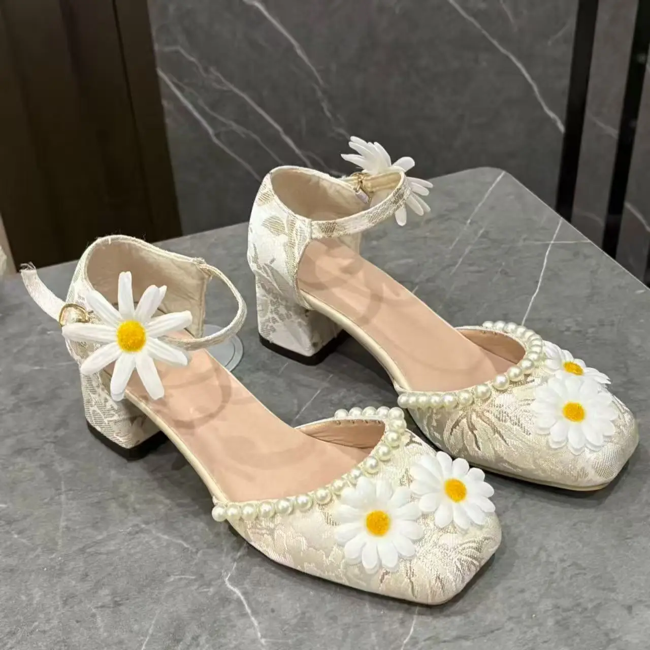 identity-v-cosplay-shoes-gardener-emma-woods-lace-daisy-pearl-heels-women-lolita-pumps-halloween-carnival-costume-props