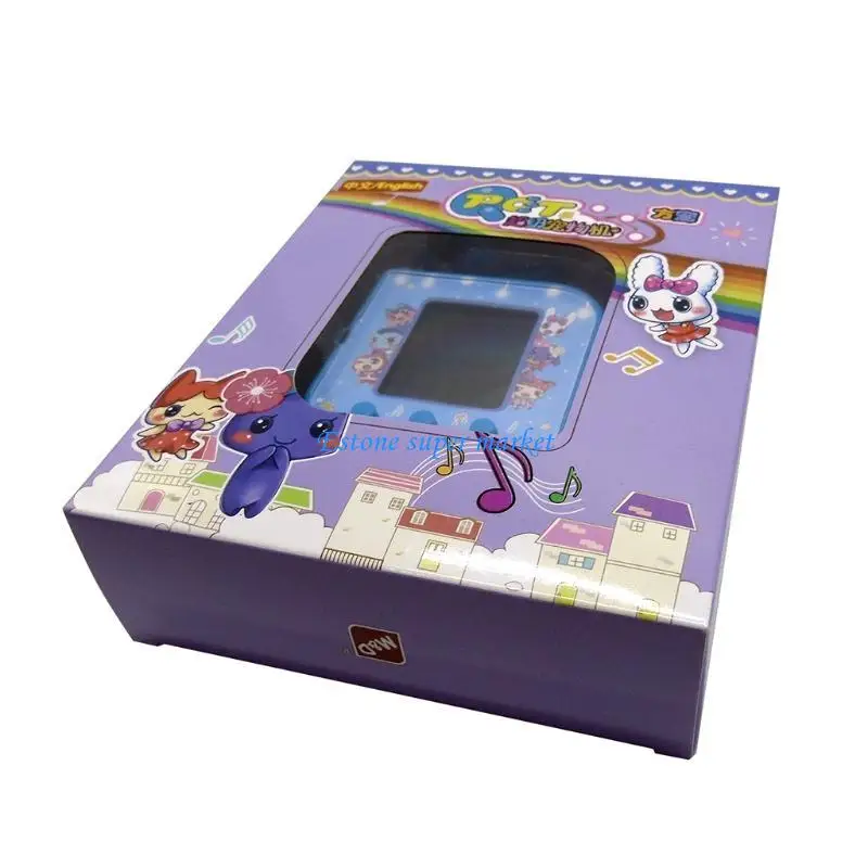 090B Giocattolo elettronico per animali domestici Animale domestico virtuale Retro Cyber ​​Divertente 2 giochi Macchina per